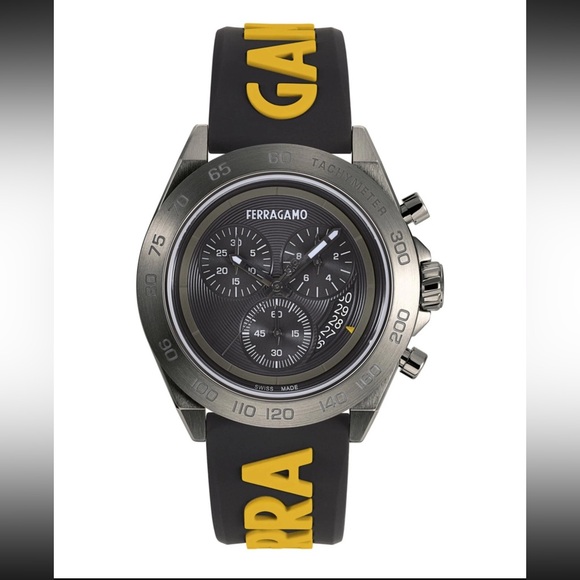 Ferragamo MensTitanium 44mm‎ Bracelet Fashion Watch